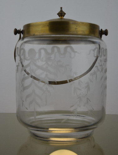 Seau biscuit cristal décor - biscuit,