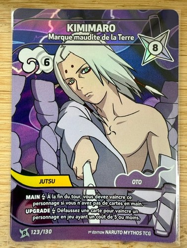 Carte naruto mythos - carte, tcg