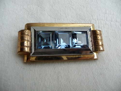 Broche art deco - deco, géométrique