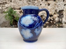 Authentique pichet en grès d'Alsace Betschdorf signé Claude Schmitter 75 cl