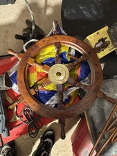 Barre gouvernail roue bateau