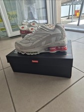 Nike Shox blanc/rouge X