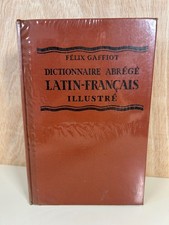 Félix Gaffiot: Dictionnaire abrégé latin-français illustré/ Hachette, 1965