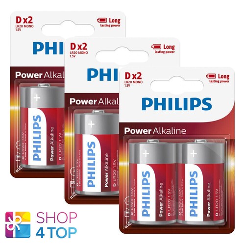 Piles alcalines philips - 6,