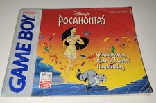 Notice - Nintendo Game Boy - Disney's Pocahontas - Bon État