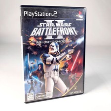 STAR WARS Battle Front II 2 Sony Playstation PS2 Reg Jap Japan
