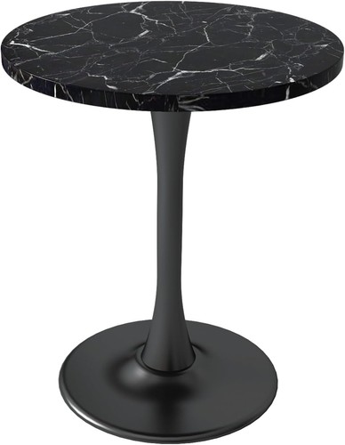 Black marble round - marble,