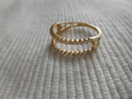 Bague jaune 18 - bague, carats