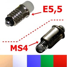 1x 10x LED MS4 E 5,5 Lampes