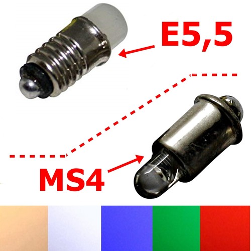 10x led ms4 5 lampes - 1x, e