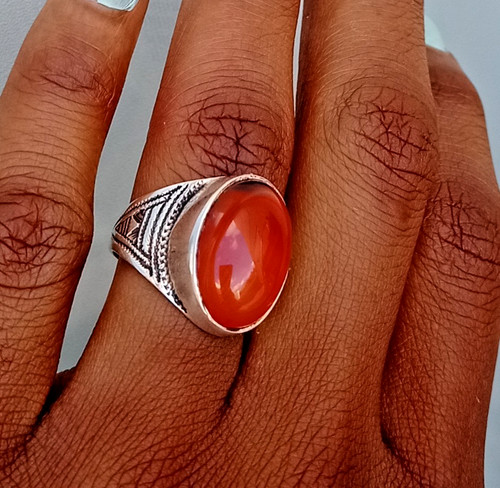 Bague chevalière argent - ,