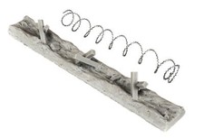 WWG Position défensive avec fil barbelé Non Peinte x 9 - Wargaming