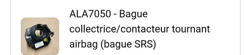 Bague collectrice contacteur - bague,