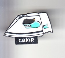 RARE PINS PIN'S .. FER A REPASSER IRON PRESSING TEINTURERIE CALOR MOD. NOIR ~BJ