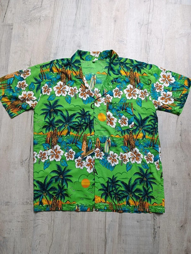 Chemise hawaïenne motifs - chemise,