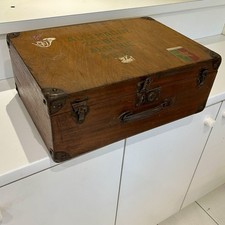 Valise Service militaire bois