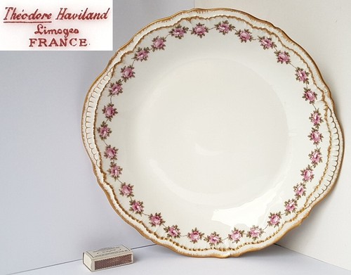 Grand plat porcelaine - plat, en