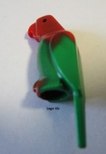 Lego 2546p02 Parrot Perroquet Marbled Red Pirate 6243 6253 Creator 10218 MOC -A3