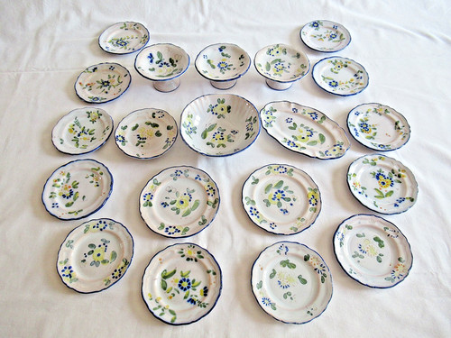 Dinette poupee faience - poupee,