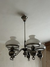 Lustre ancien étain avec - Étain,