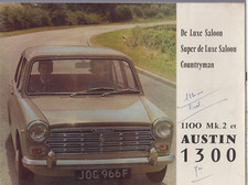 CATALOGUE  PRESENTATION  AUSTIN *AUSTIN 1300 / AUSTIN 1100 1100 MK II*