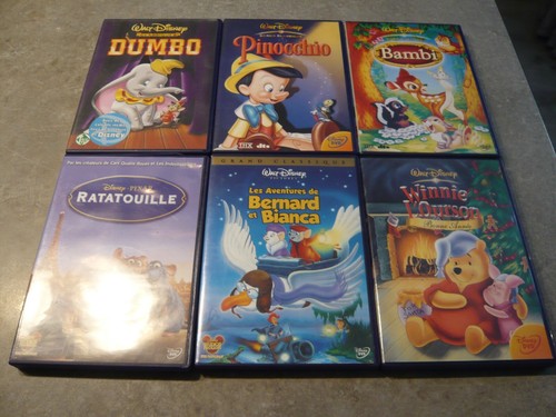 Lot dvd disney bambi - ,