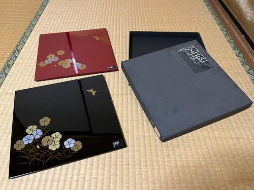 Lot plateaux japonais - 2,