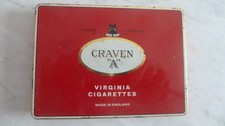 Boîte de cigarettes marque CRAVEN A - US ARMY WW2
