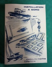 Moteurs marins PERKINS Installation à bord 1980