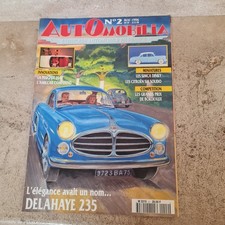 AUTOMOBILIA N°2 - Mai 1996 - Peugeot 204. miniatures Simca dinky.....