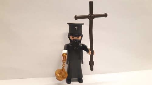 Custom playmobil prêtre grec - playmobil,