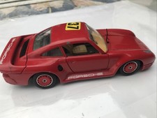 Burago 1/24 Porsche 959 Epave Pour Pièces