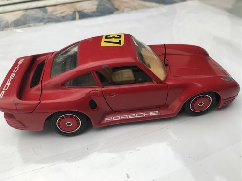 Burago porsche 959 - porsche, epave
