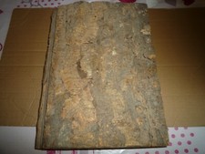 original herbier couverture écorce de chêne , pages en liège