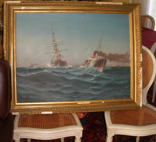 Peinture marine hst - peinture, d'
