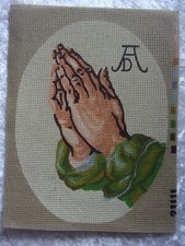 N° 21111 CANEVAS A FAIRE RELIGIEUX  24 cm x 18 cm sans fil et sans aiguille