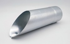 Sortie de gouttière en zinc