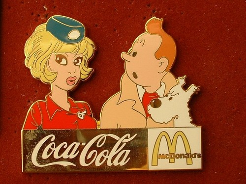 Pin natacha tintin - pin's, et