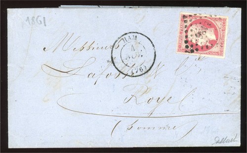 Lettre ham pour royel - tb,