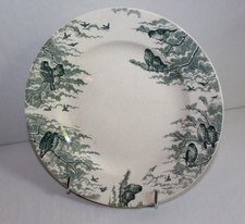 Plat de service rond en