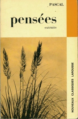 Pensées blaise - pensées,