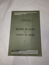 MÉCANIQUE DES FLUIDES ET