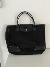 Sac Cabas Longchamp Noir Logo