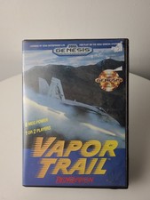 Vapor Trail (Sega Genesis, 1991) Complet - Authentique / En Bon État 