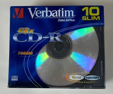 Verbatim 48X CD-R 700 MB/ Pack 10 SLIM