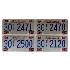 ALABAMA (V2) : Plaque