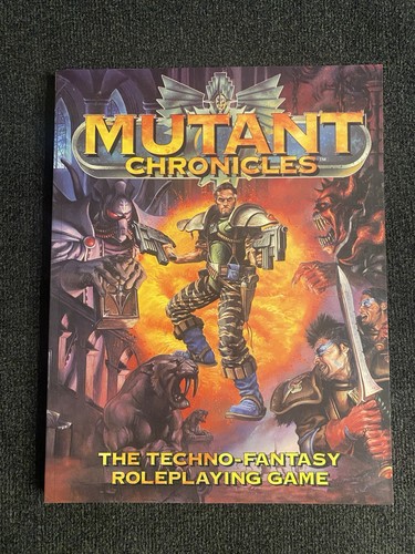 Mutant chronicles book - mutant,