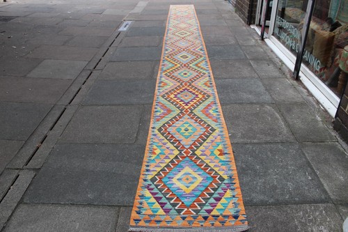 Tapis kilim étroit long - Étroit,