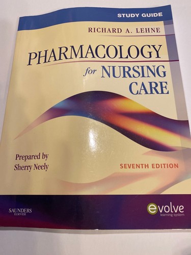 Study guide for pharmacology - study,