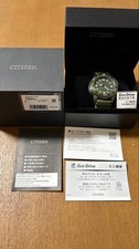 Montre Homme CITIZEN Promaster BN0157-11X Cadran Vert Eco-Drive Occasion...